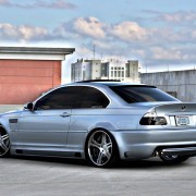 BMW E46 M3 Fitted With 20 Inch DPE Silver LS5