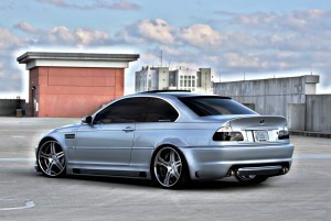 BMW E46 M3 Fitted With 20 Inch DPE Silver LS5